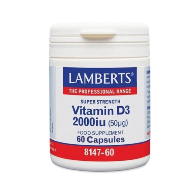 Lamberts Vitamin D3 2000iu 60caps product photo