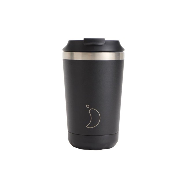 Chillys Ανοξείδωτο Ισοθερμικό Ποτήρι Καφέ Coffee Cup Black 340ml product photo