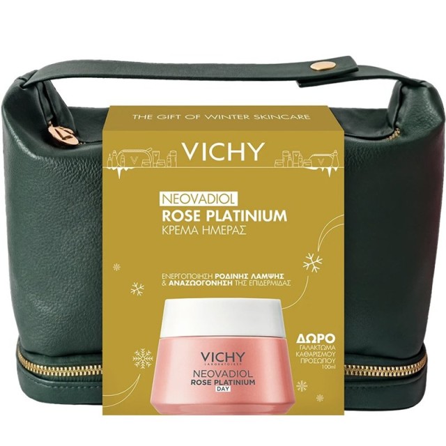 Vichy Promo Neovadiol Rose Platinium Κρέμα Ημέρας για Λάμψη & Σύσφιξη 50ml & Δώρο Purete Thermale 3in1 100ml & Νεσεσέρ product photo