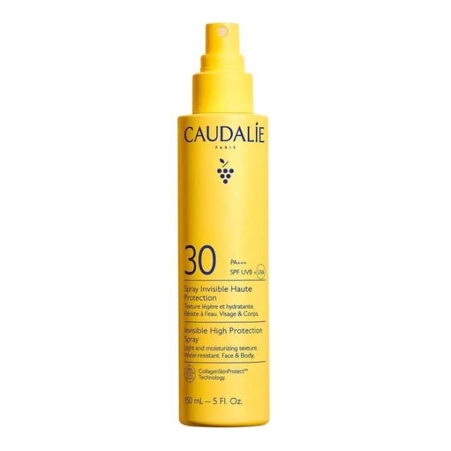 Caudalie Invisible High Protection Spray Αντηλιακό Spray για Πρόσωπο & Σώμα SPF30, 150ml product photo