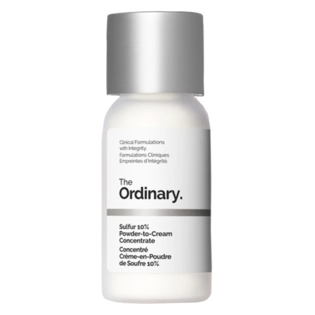 The Ordinary Sulfur 10% Powder-to-Cream Concentrate Συμπυκνωμένη Φόρμουλα κατά των Ατελειών & της Ακμής 5gr product photo