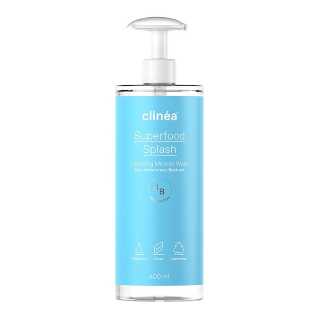 Clinea Superfood Spash Cleansing Micellar Water 400ml product photo