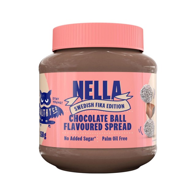 Healthy Co Nella Chocolate Ball Κρέμα Φουντουκιού με Κακάο Χωρίς Προσθήκη Ζάχαρης 350gr product photo
