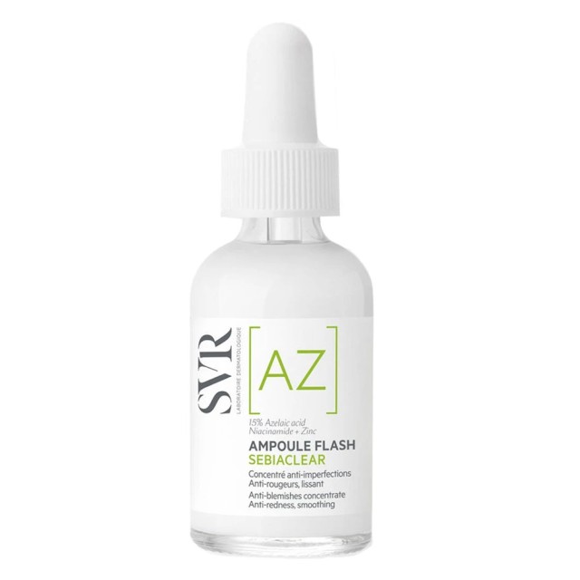 SVR Sebiaclear [AZ] Ampoule Flash Ορός Προσώπου Κατά των Ατελειών για Δέρμα με Τάση Ακμής 30ml product photo