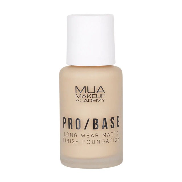 MUA Pro Base Long Wear Matte Finish Fountation Make up για Μέτρια - Υψηλή Κάλυψη No.130 Ματ Αποτέλεσμα 30gr product photo