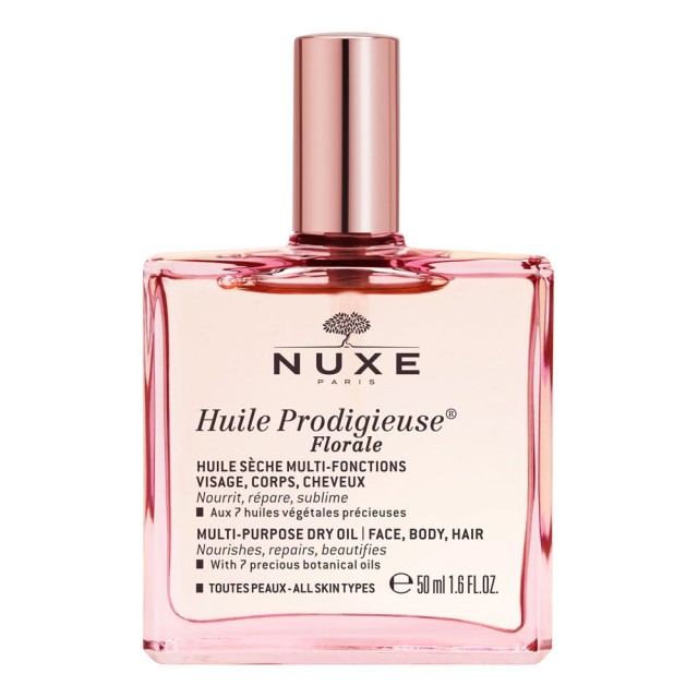 Nuxe Huile Prodigieuse Florale Multi-Purpose Dry Oil Ξηρό Λάδι για Πρόσωπο, Σώμα & Μαλλιά με Άρωμα Λουλουδιών 50ml product photo