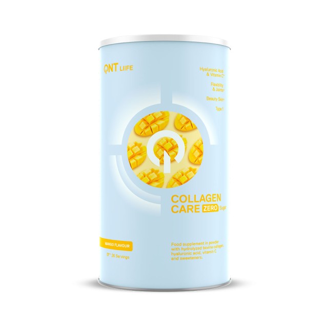 QNT Collagen Care Zero Sugar Mango Υδρολυμένο Κολλαγόνο 390gr product photo