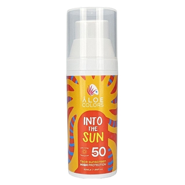 Aloe Colors Into the Sun Spf50 Face Sunscreen 50ml product photo