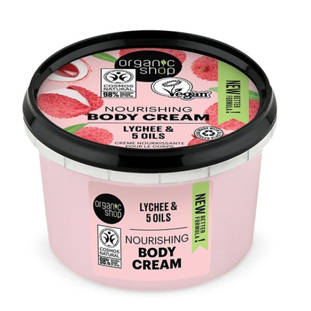 Organic Shop Body Cream Pink Lychee 250 ml product photo