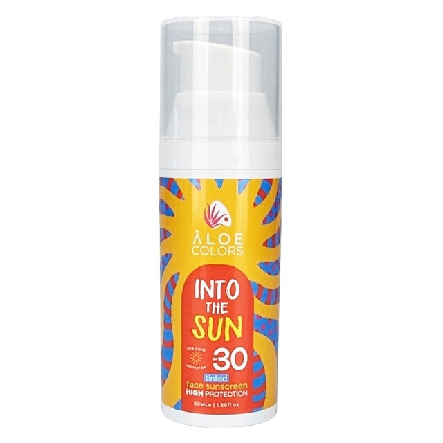 Aloe Colors Into the Sun Spf30 Tinted Face Sunscreen 50ml product photo