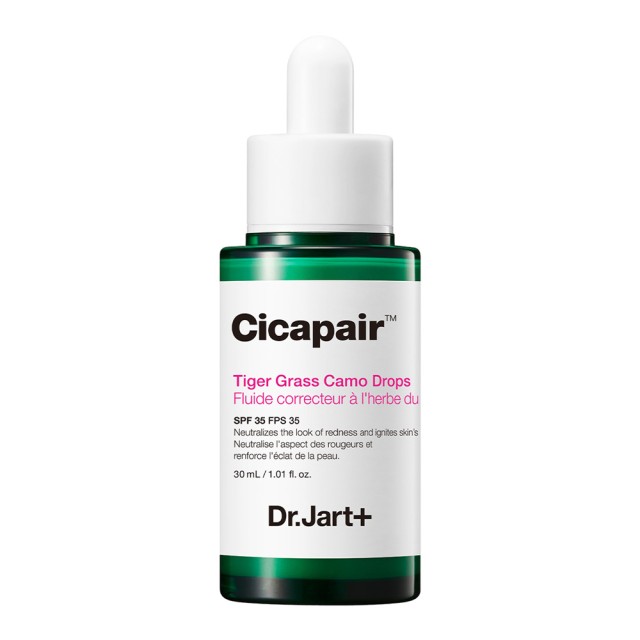 Dr.Jart+ Cicapair Tiger Grass Camo Drops SPF35 Καταπραϋντικός Ορός για το Πρόσωπο 30ml product photo