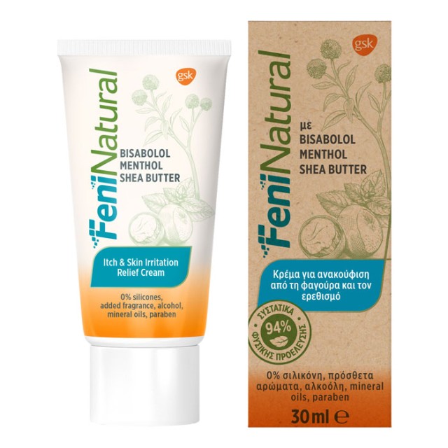 FeniNatural Itch & Skin Irritation Relief Cream 30ml product photo