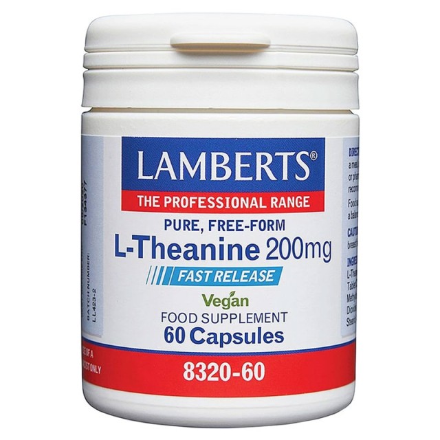Lamberts L-Theanine Fast Release 200mg 60caps product photo