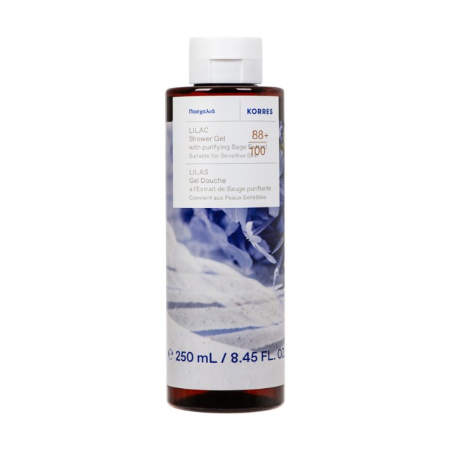 Korres Lilac Shower Gel Αφρόλουτρο Πασχαλιά 250ml product photo