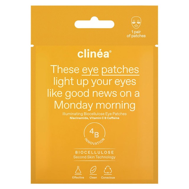 Clinea Illuminating Biocellulose Eye Patches 1 Ζευγάρι product photo