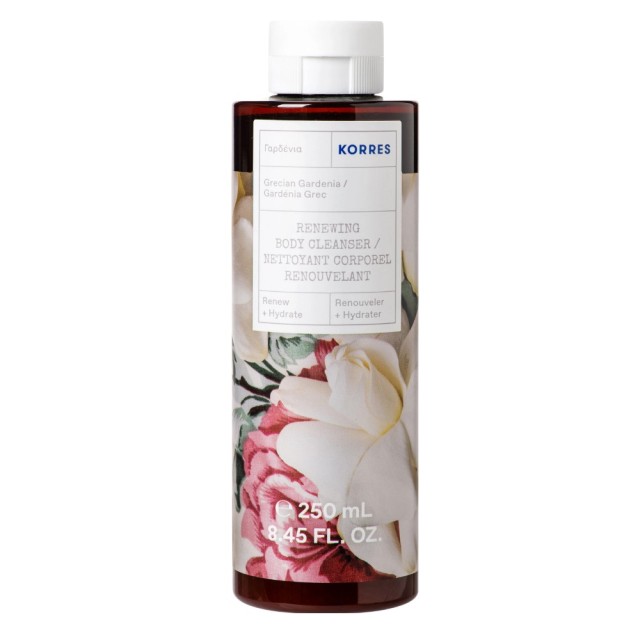 Korres Renewing Body Cleanser Grecian Gardenia Shower Gel 250ml product photo