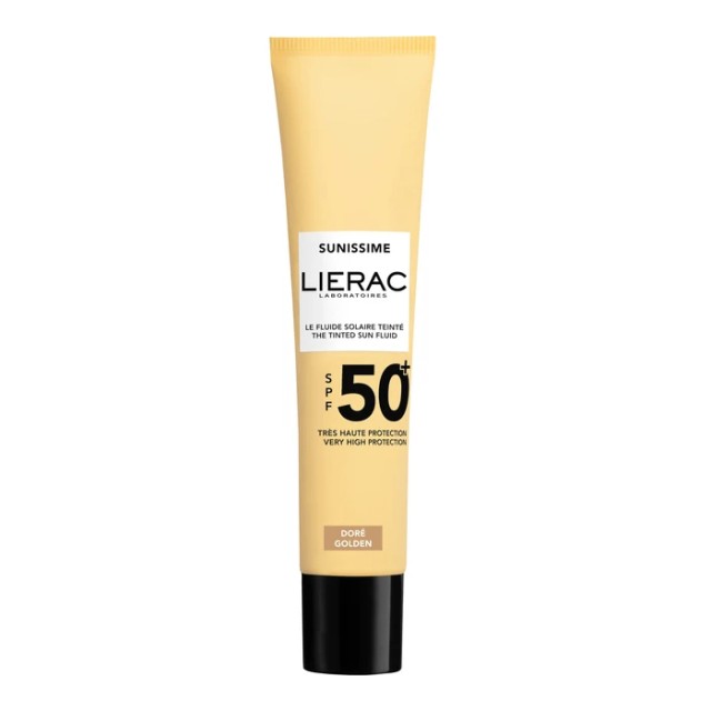 Lierac Sunissime The Tinted Sun Fluid Λεπτόρευστο Αντηλιακό Προσώπου με Χρώμα Golden SPF 50+, 40ml product photo
