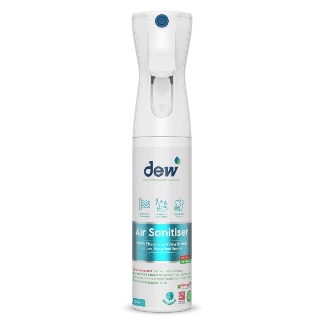 Dew Air Sanitiser Αντισηπτικό Spray Χωρίς Τοξικά Χημικά (Atomiser) 300ml product photo