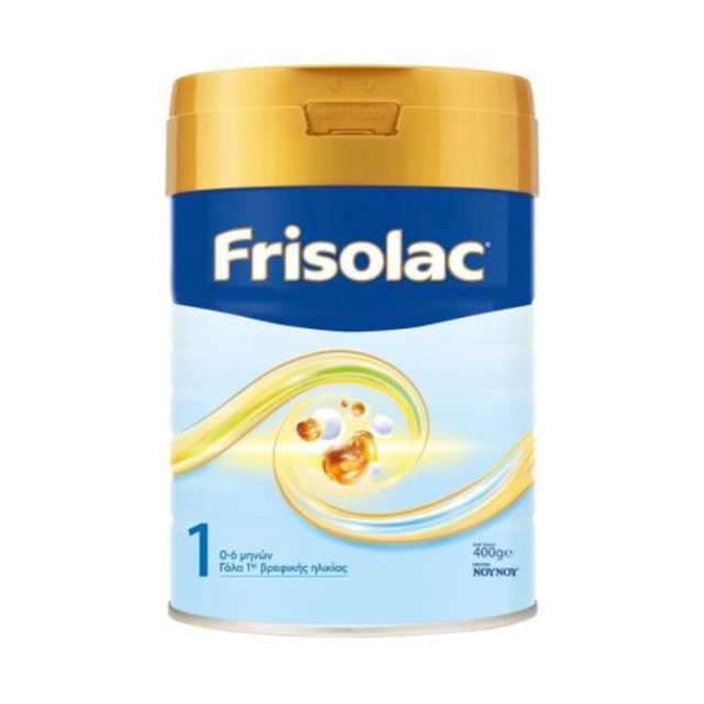 Frisolac 1 Γάλα σε Σκόνη 1ης Βρεφικής Ηλικίας 0-6m 400gr product photo