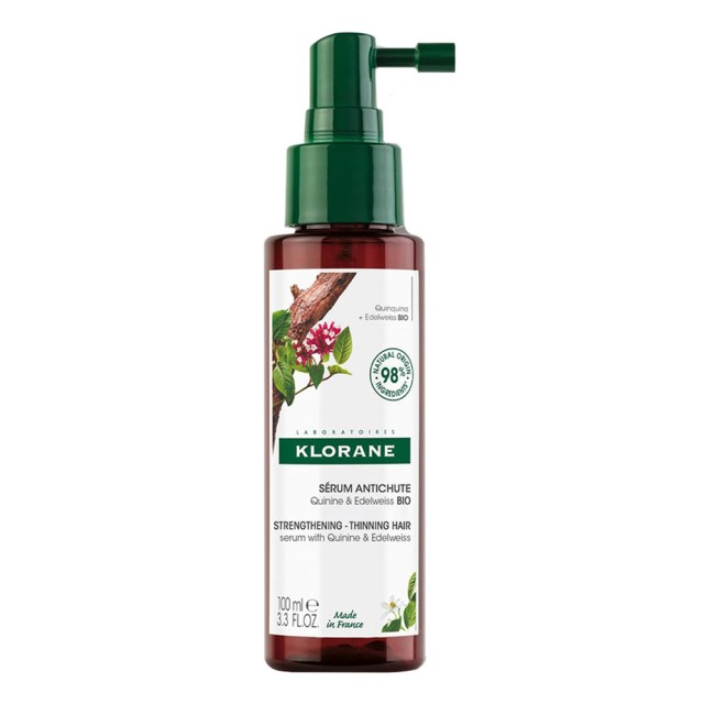 Klorane Anti-Hair Loss Serum with Quinine & Bio Edelweiss 100ml product photo