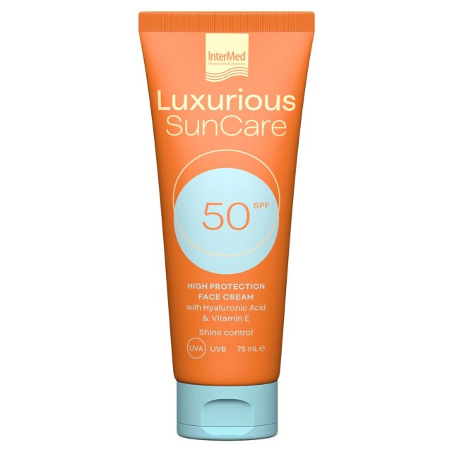 Luxurious Sun Care High Protection Face Cream Spf50, 75ml product photo