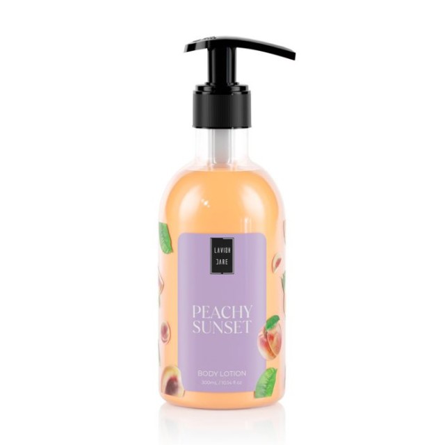 Lavish Care Peachy Sunset Body Lotion Ενυδατικό Γαλάκτωμα Σώματος με Άρωμα Ροδάκινο 300ml product photo