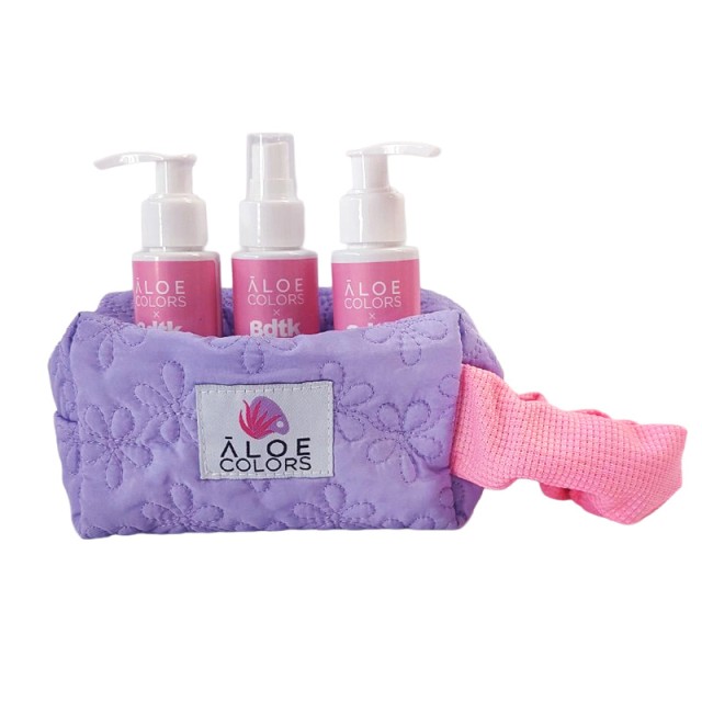 Aloe Colors Promo Sol Babe Summer Essentials Travel Size Hair & Body Mist 100ml & Body Lotion 100ml & Shower Gel Body 100ml product photo