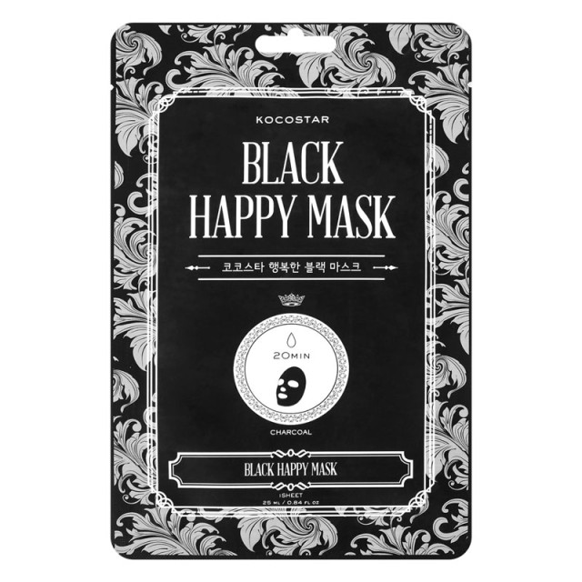 Kocostar Black Happy Face Mask 1 τεμ product photo