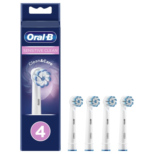 Oral-B Sensitive Clean Toothbrush Heads 4 τεμ product photo