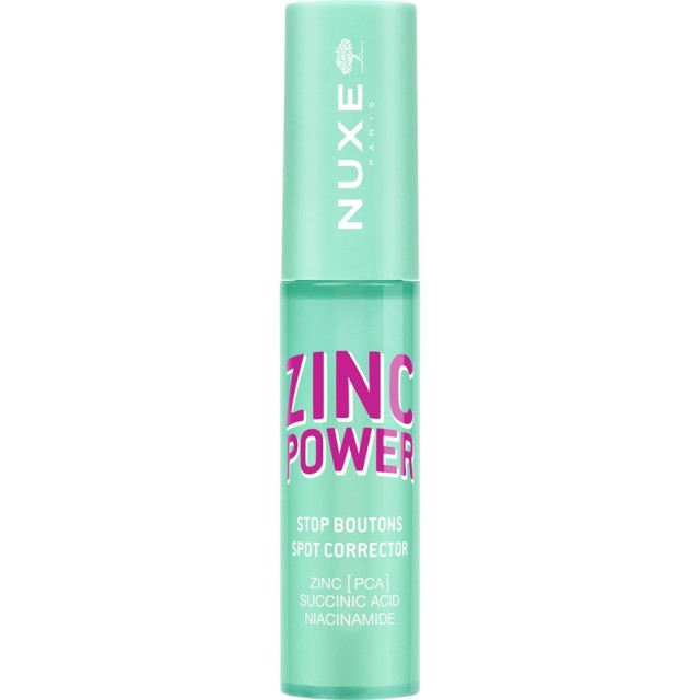 Nuxe Zinc Power Spot Corrector Τοπικό Διορθωτικό Τζελ για Σπυράκια & Ατέλειες με Βουρτσάκι Micro Patch 10ml product photo