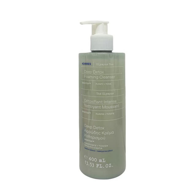 Korres Olympus Tea Deep Detox Foaming Cleanser 200 ml product photo