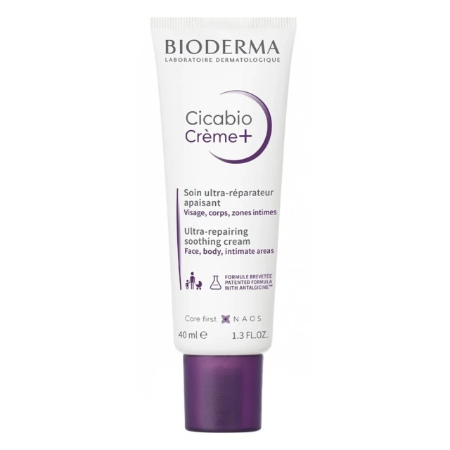 Bioderma Cicabio Creme+ Ultra-Repairing Soothing Cream 40ml product photo