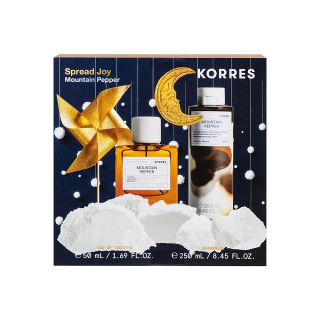 Korres Promo Mountain Pepper Σετ Eau de Toilette 50ml & Αφρόλουτρο 250ml product photo