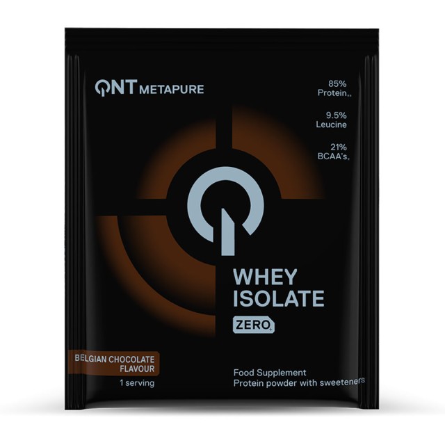 QNT Metapure Whey Isolate Zero Belgian Chocolate 30gr product photo