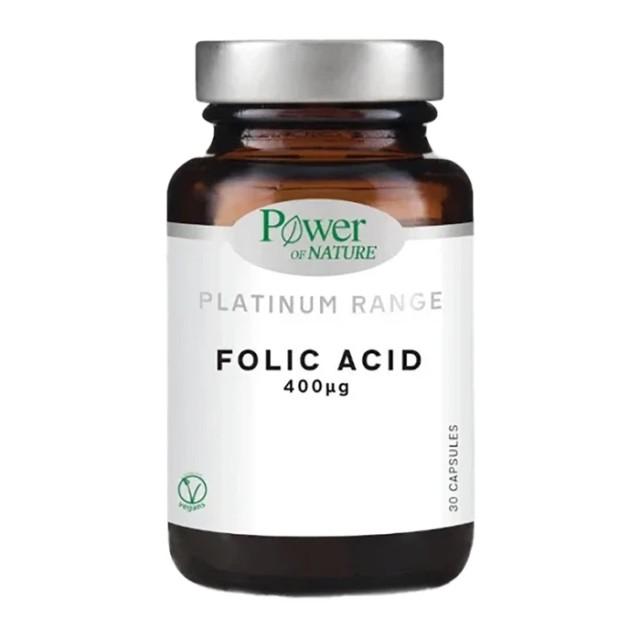 Power Health Platinum Range Folic Acid 400μg 30veg.caps product photo