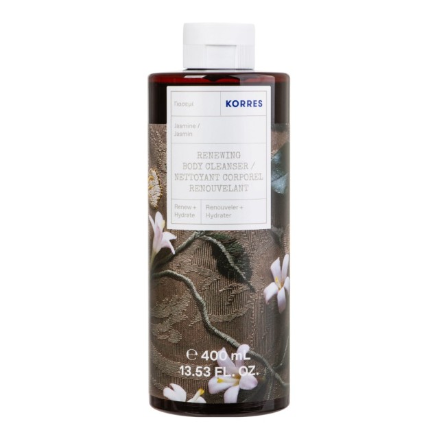 Korres Renewing Body Cleanser Jasmine Shower Gel 400ml product photo