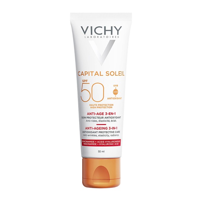 Vichy Capital Soleil Anti-Ageing Spf50+, 50ml product photo