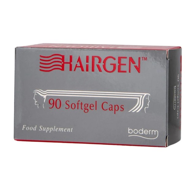 Boderm Hairgen Συμπλήρωμα Διατροφής Κατά της Τριχόπτωσης 90 μαλακές κάψουλες product photo