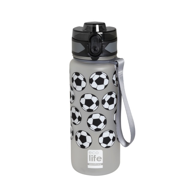 Ecolife Παιδικό Παγούρι Tritan με Καλαμάκι Football 500ml product photo