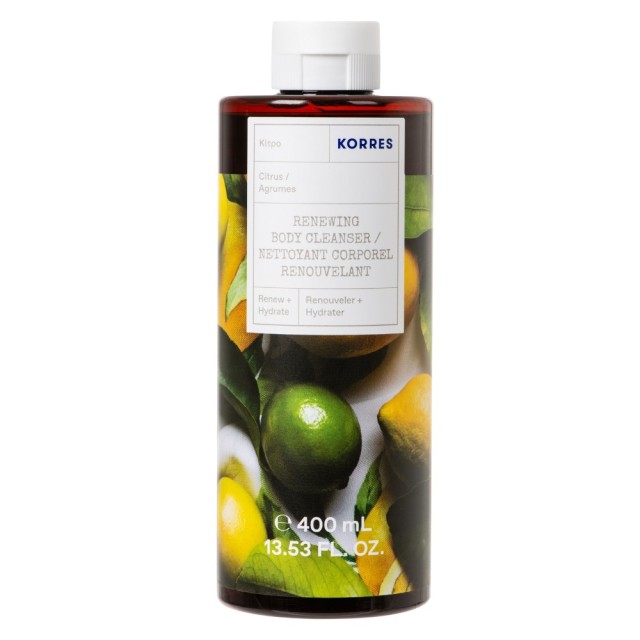 Korres Renewing Body Cleanser Citrus Shower Gel 400ml product photo
