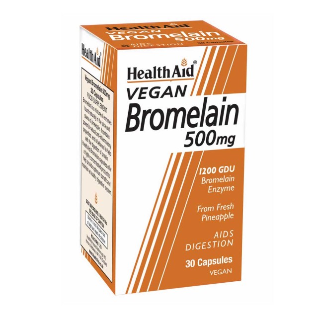 Health Aid Bromelain 500mg 30caps product photo