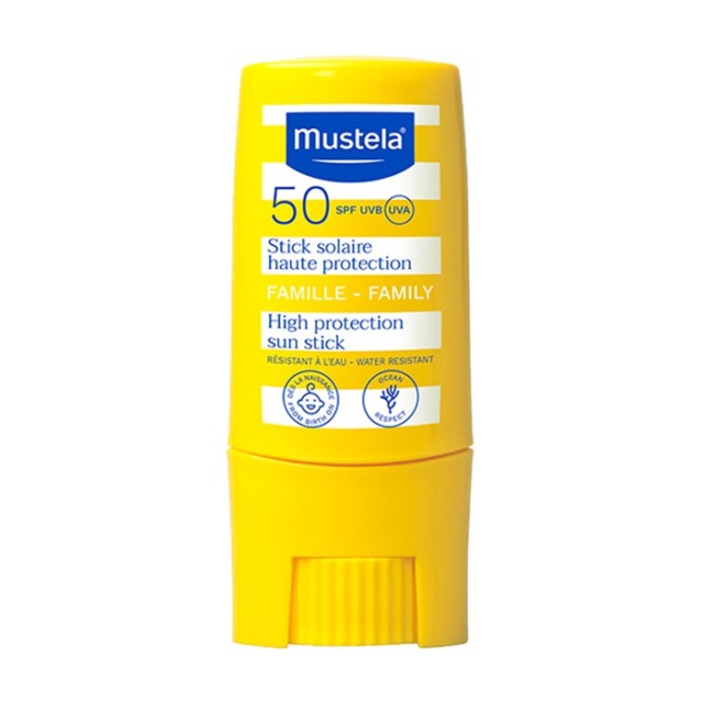 Mustela High Protection Sun Stick SPF50 Αντηλιακό Στικ 9ml product photo