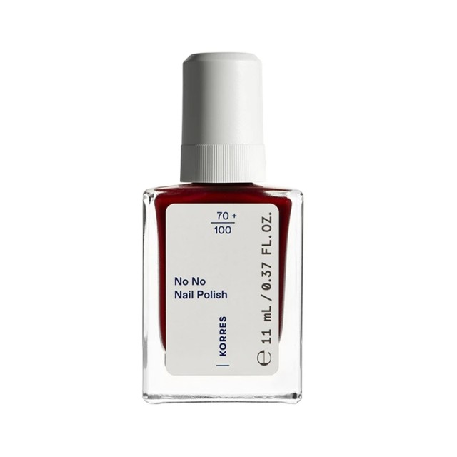 Korres No No Nail Polish 57 Wine Red 11ml product photo