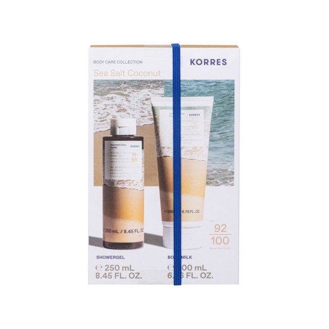 Korres Promo Sea Salt Coconut Σετ Αφρόλουτρο Θαλασσινό Αλάτι Καρύδα 250ml & Γαλάκτωμα Σώματος 200ml product photo