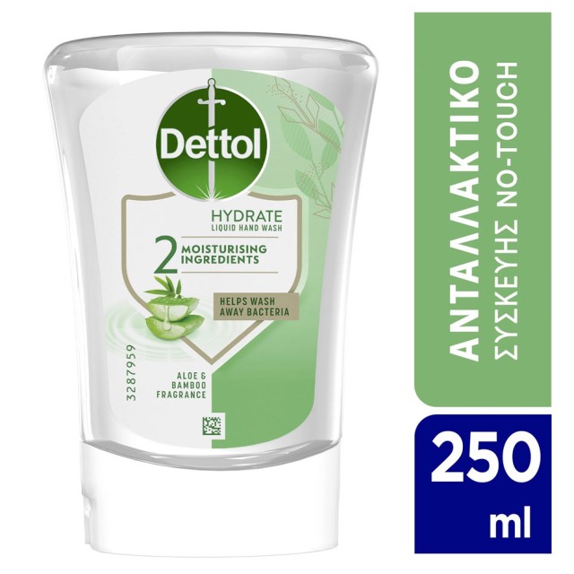 Dettol Υγρό Κρεμοσάπουνο Ανταλλακτικό Συσκευής No-touch Aloe Vera 250ml product photo