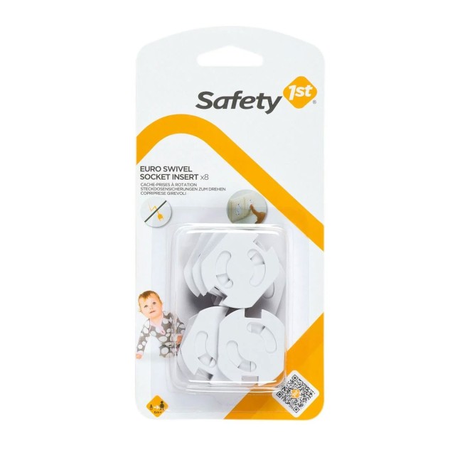 Safety 1st Ασφάλειες Πρίζας Περιστρεφόμενες 8τεμ - 39051-00 product photo