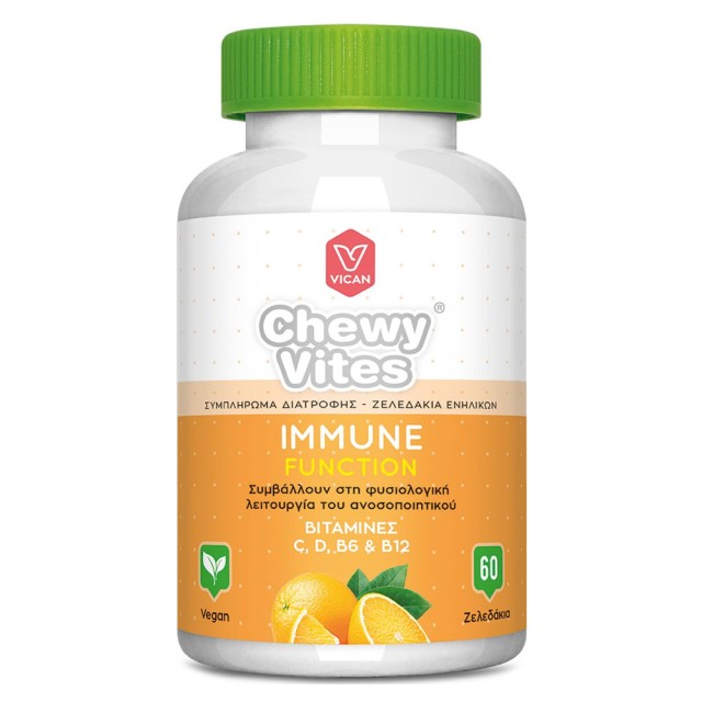 Vican Chewy Vites Adults Immune Function 60 Ζελεδάκια Ενηλίκων product photo