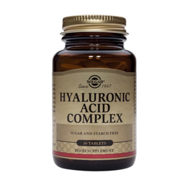 Solgar Hyaluronic Acid Complex 30 Tabs product photo