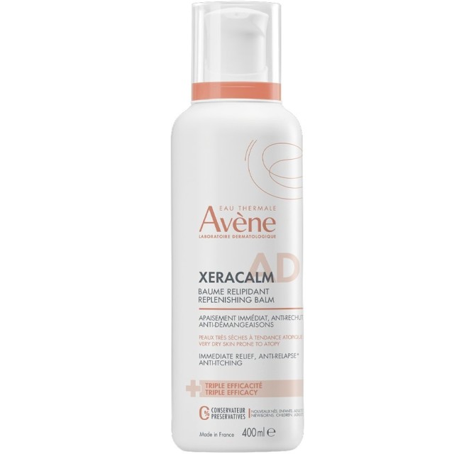 Avene Xeracalm A.D Lipid-Replenishing Balm Baume Αναπλήρωσης Λιπιδίων 400ml product photo