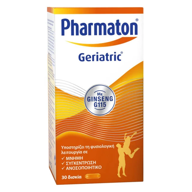 Pharmaton Geriatric Με Ginseng G115 30 tabs product photo